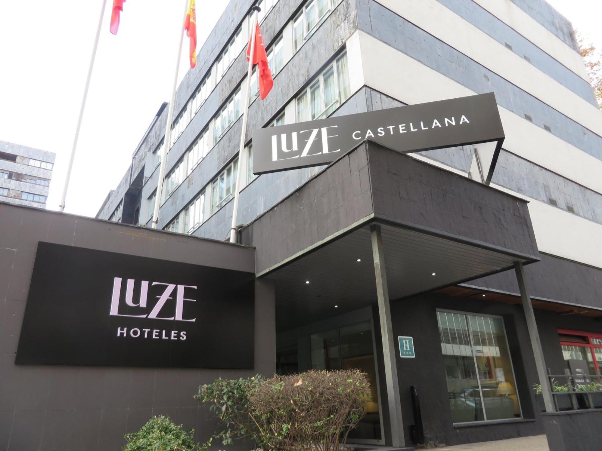 Hotel Luze Castellana Madrid Exterior foto